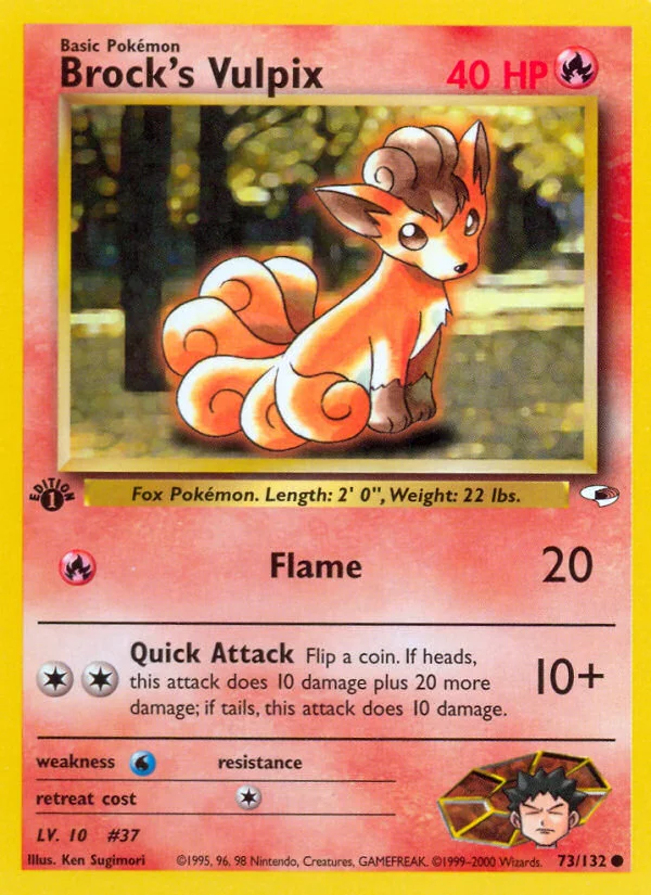 Brock's Vulpix · Gym Heroes