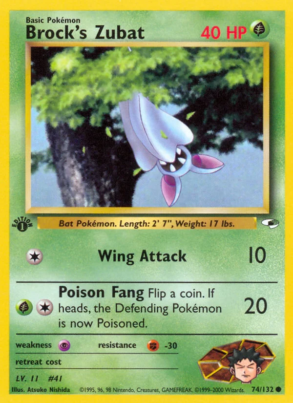 Brock's Zubat · Gym Heroes