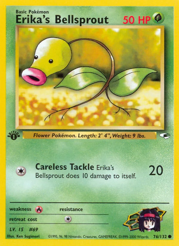 Erika's Bellsprout · Gym Heroes