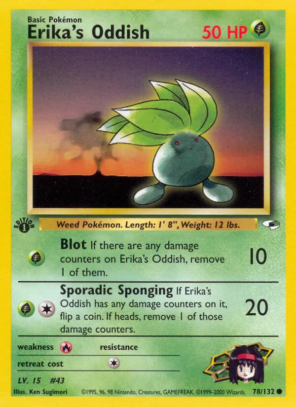 Erika's Oddish · Gym Heroes