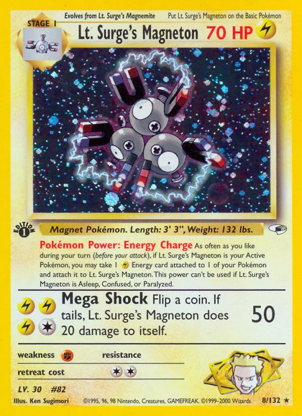 Lt. Surge's Magneton · Gym Heroes