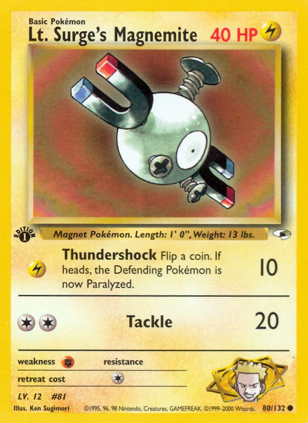 Lt. Surge's Magnemite · Gym Heroes