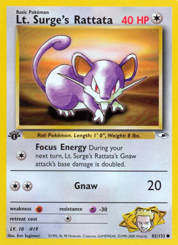 Lt. Surge's Rattata · Gym Heroes