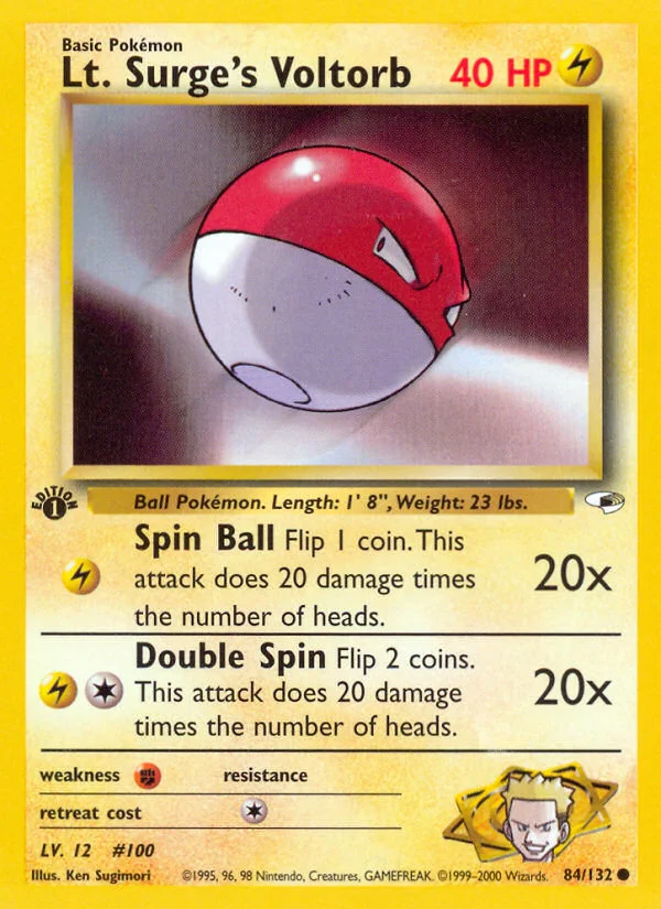 Lt. Surge's Voltorb · Gym Heroes
