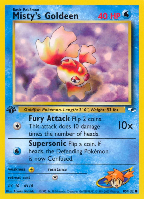 Misty's Goldeen · Gym Heroes