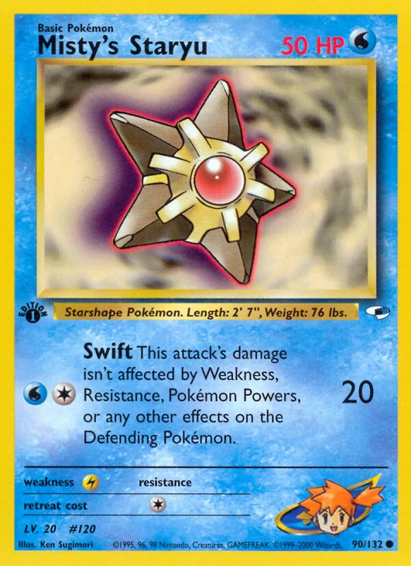 Misty's Staryu · Gym Heroes