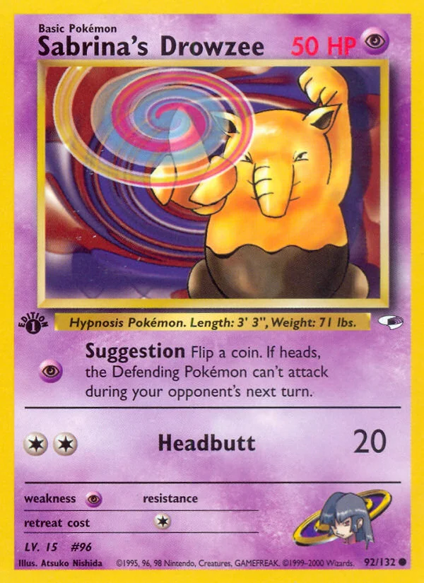 Sabrina's Drowzee · Gym Heroes