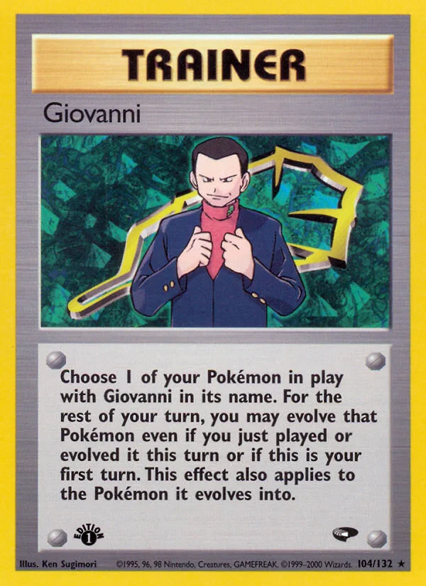 Giovanni · Gym Challenge
