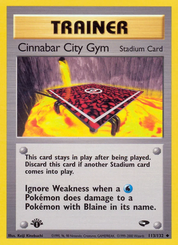 Cinnabar City Gym · Gym Challenge