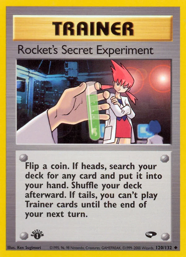 Rocket's Secret Experiment · Gym Challenge