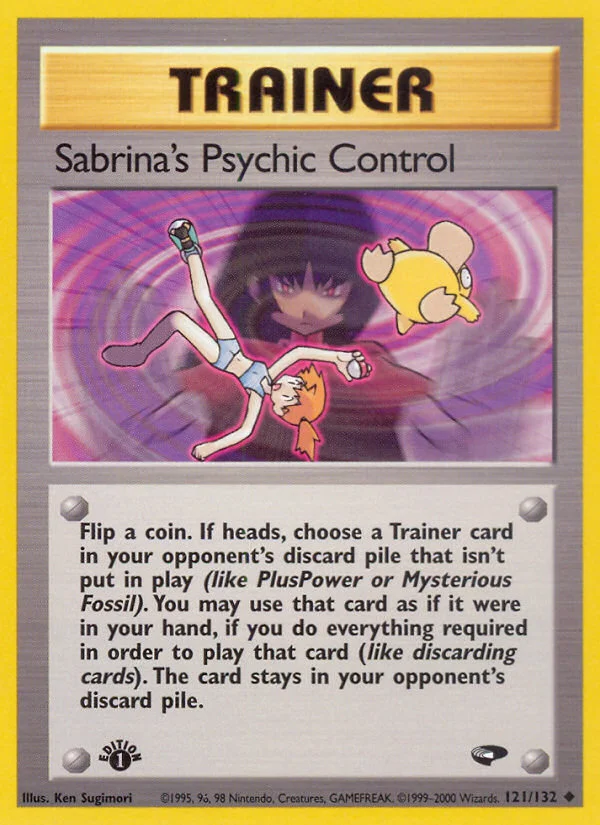 Sabrina's Psychic Control · Gym Challenge