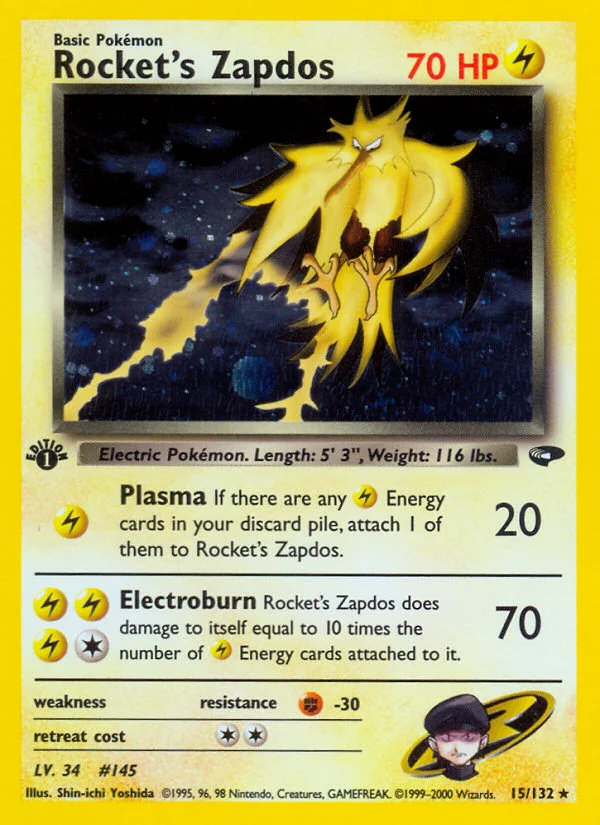 Rocket's Zapdos · Gym Challenge