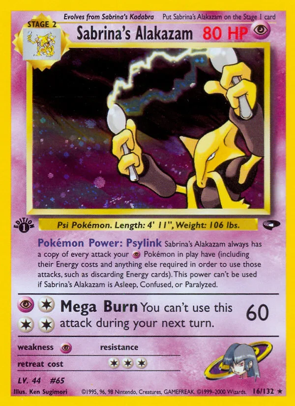 Sabrina's Alakazam · Gym Challenge