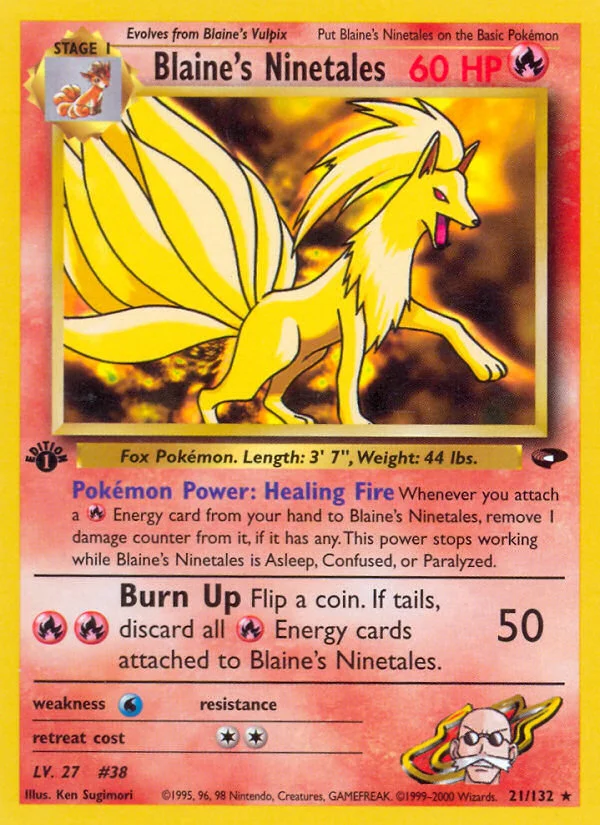 Blaine's Ninetales · Gym Challenge
