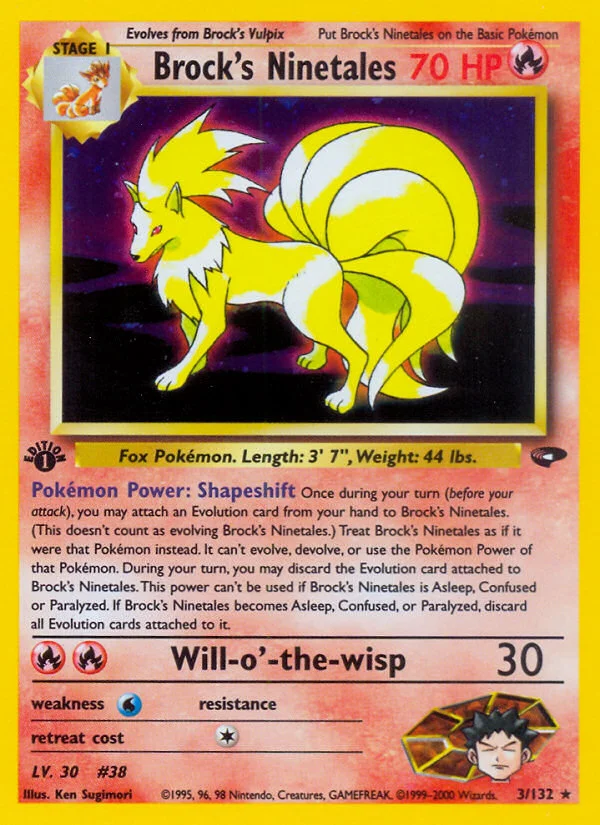 Brock's Ninetales · Gym Challenge