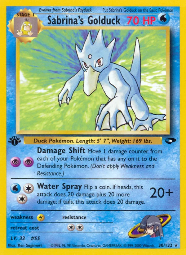 Sabrina's Golduck · Gym Challenge