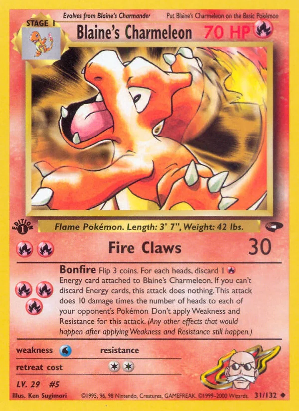 Blaine's Charmeleon · Gym Challenge