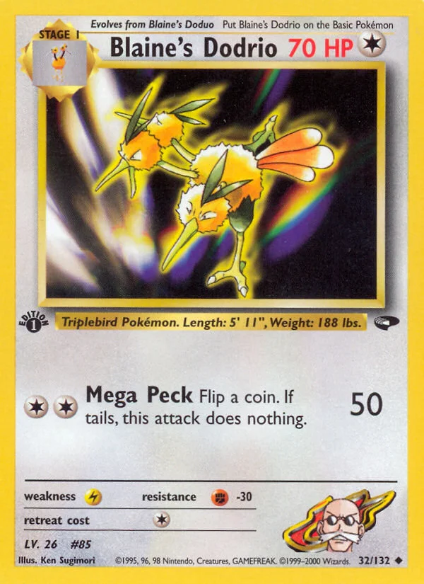 Blaine's Dodrio · Gym Challenge