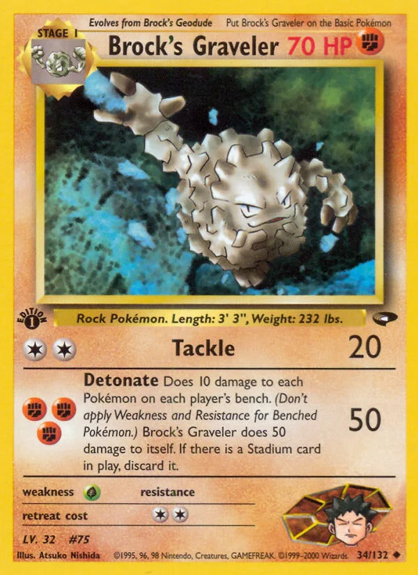 Brock's Graveler · Gym Challenge