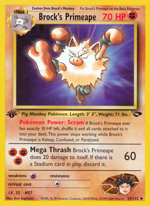 Brock's Primeape · Gym Challenge