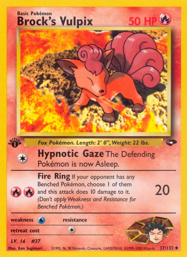 Brock's Vulpix · Gym Challenge