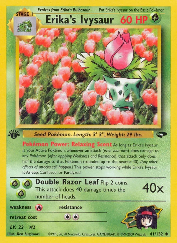 Erika's Ivysaur · Gym Challenge