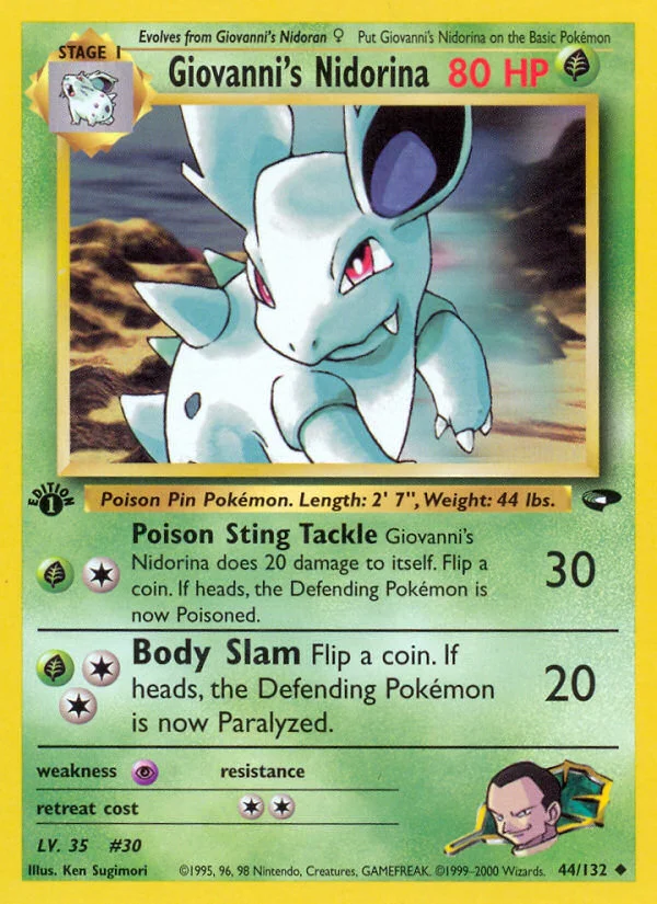 Giovanni's Nidorina · Gym Challenge
