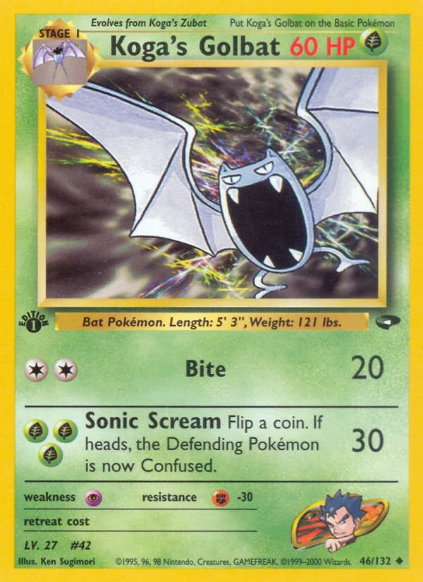 Koga's Golbat · Gym Challenge