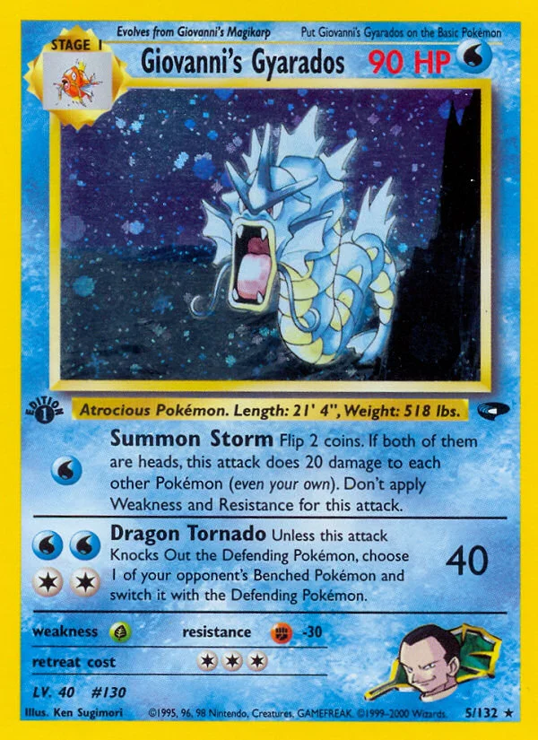Giovanni's Gyarados · Gym Challenge