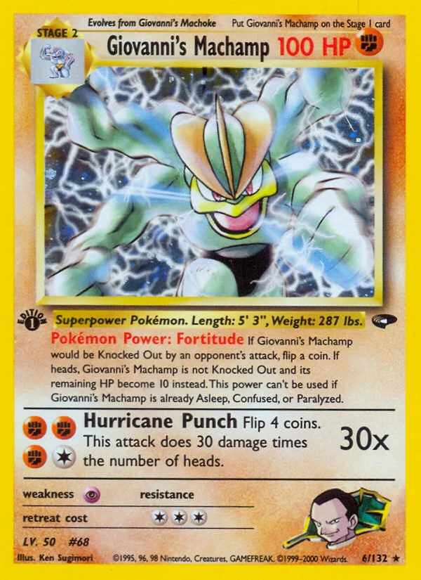 Giovanni's Machamp · Gym Challenge