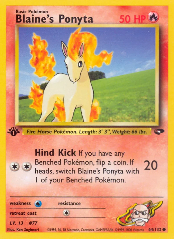 Blaine's Ponyta · Gym Challenge