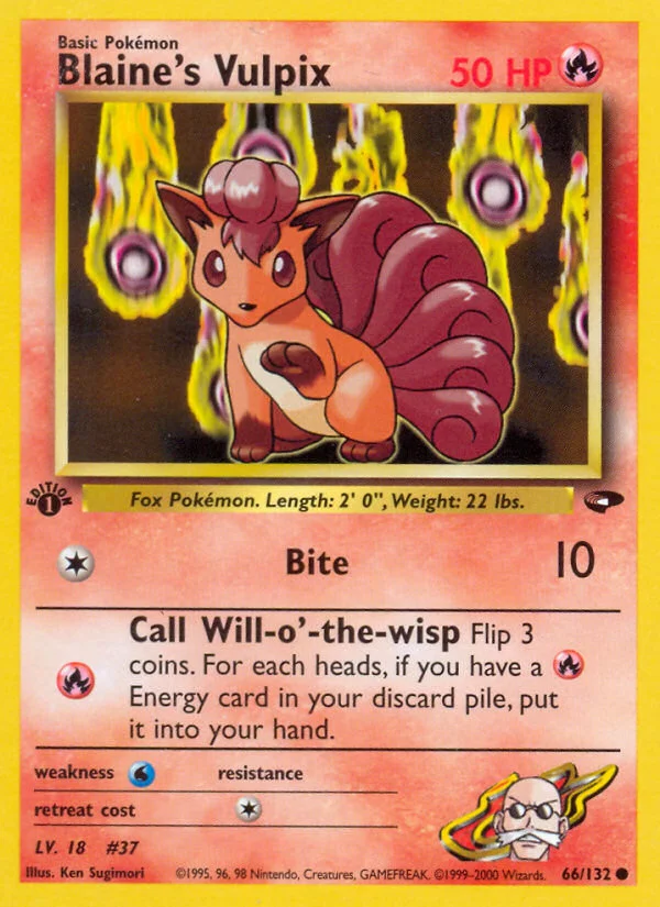 Blaine's Vulpix · Gym Challenge
