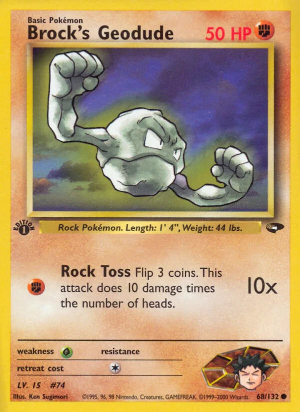 Brock's Geodude · Gym Challenge