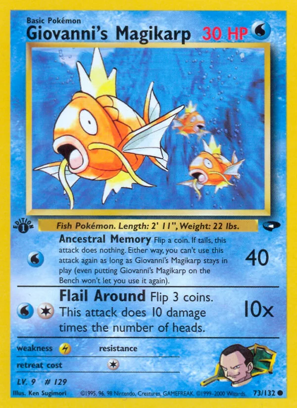 Giovanni's Magikarp · Gym Challenge