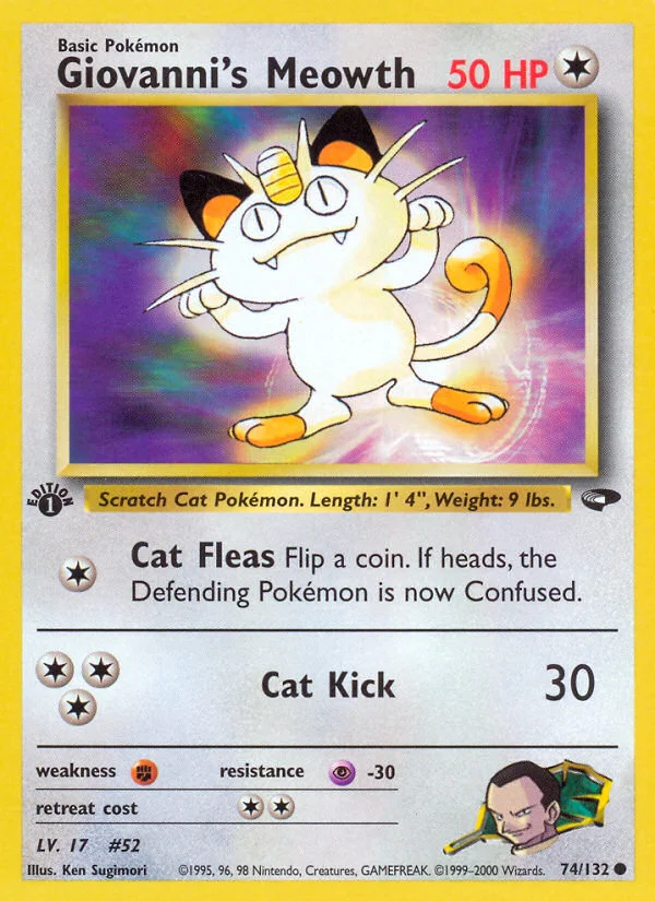 Giovanni's Meowth · Gym Challenge