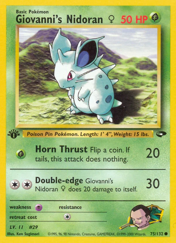 Giovanni's Nidoran ♀ · Gym Challenge