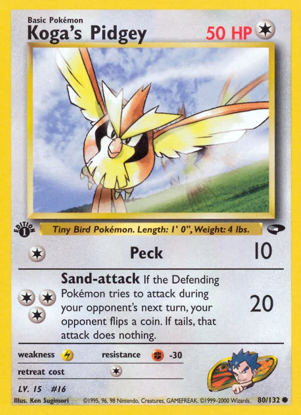Koga's Pidgey · Gym Challenge