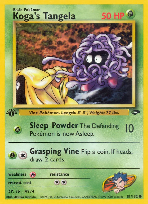 Koga's Tangela · Gym Challenge