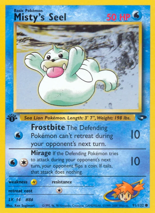 Misty's Seel · Gym Challenge