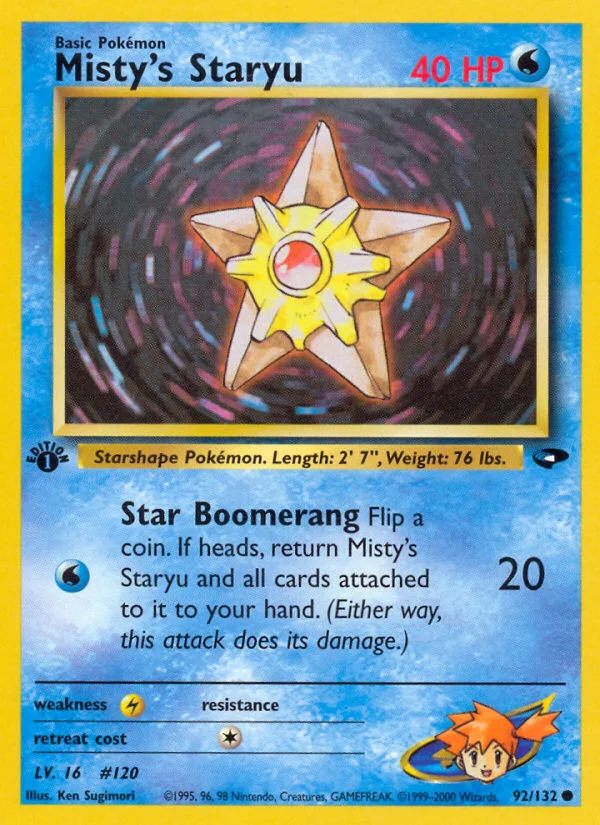 Misty's Staryu · Gym Challenge
