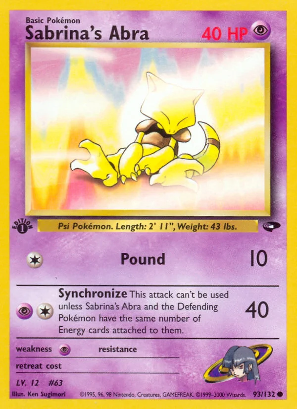 Sabrina's Abra · Gym Challenge