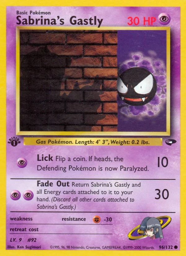 Sabrina's Gastly · Gym Challenge