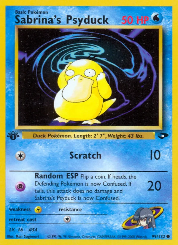Sabrina's Psyduck · Gym Challenge
