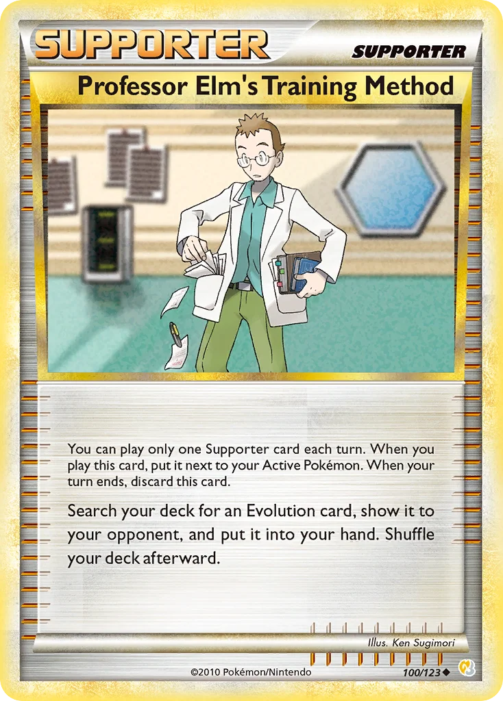 Professor Elm's Training Method · HeartGold & SoulSilver
