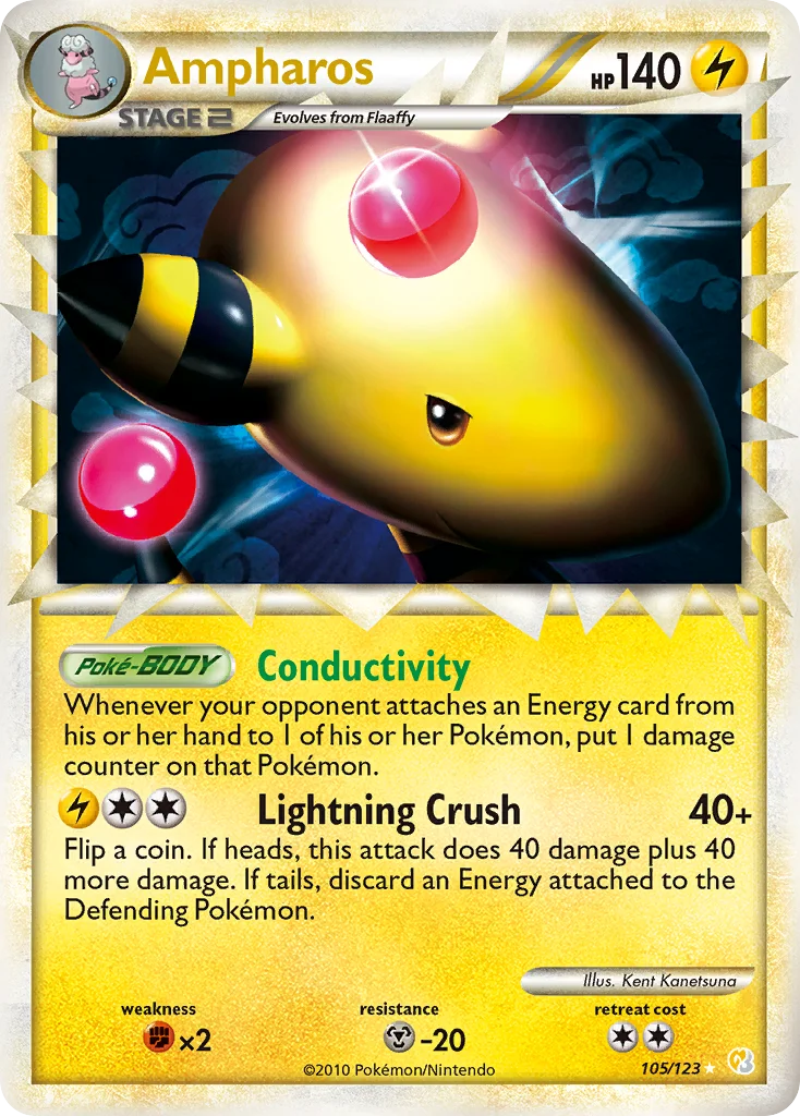 Ampharos · HeartGold & SoulSilver
