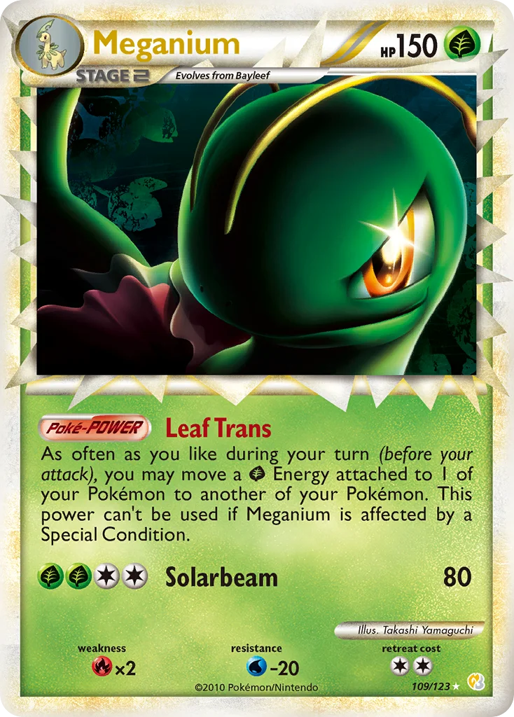Meganium · HeartGold & SoulSilver