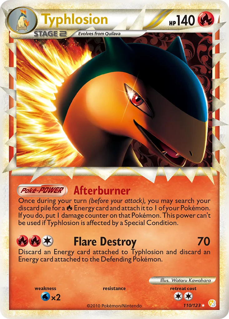 Typhlosion · HeartGold & SoulSilver