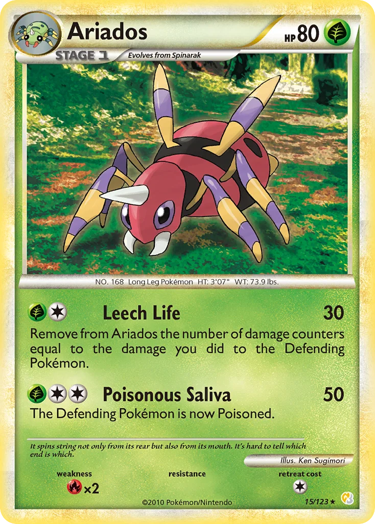 Ariados · HeartGold & SoulSilver