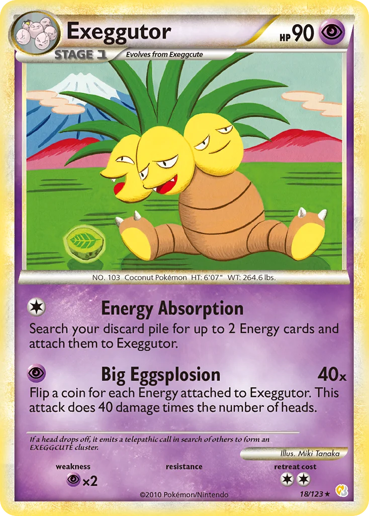 Exeggutor · HeartGold & SoulSilver
