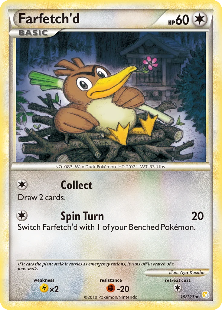 Farfetch'd · HeartGold & SoulSilver